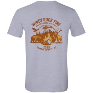Windy Rock Fire Mens Tee
